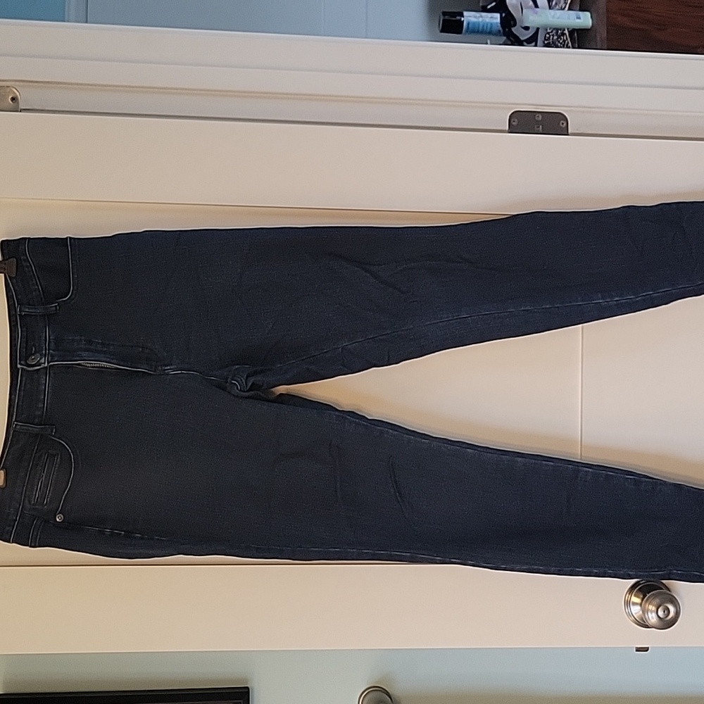 J. JILL Dark Blue Women's High Rise Slim Jeans. LIKE NEW!
